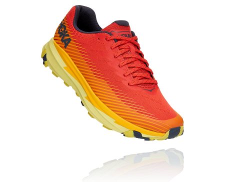 Hoka One One Torrent 2 Moški Pohodniški Čevlji Rdeča / Rumena SI-627950E